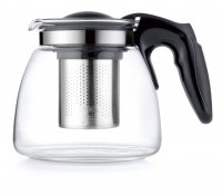 Lovegrace Kompakte Glas-Teekanne 900ml mit Edelstahlsieb...